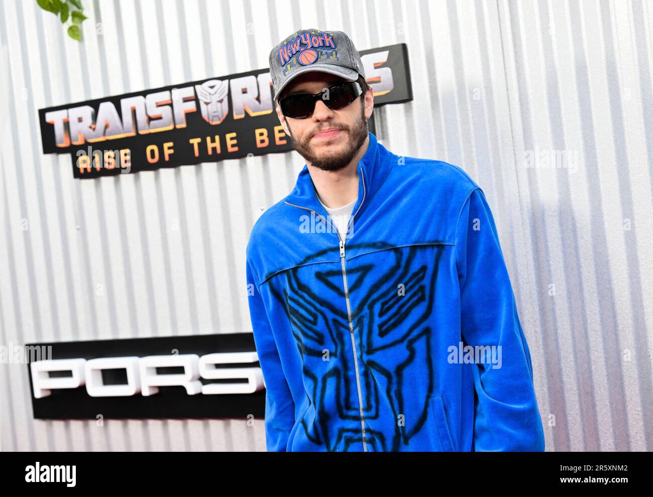 Pete Davidson attends the premiere of "Transformers Rise of the Beasts