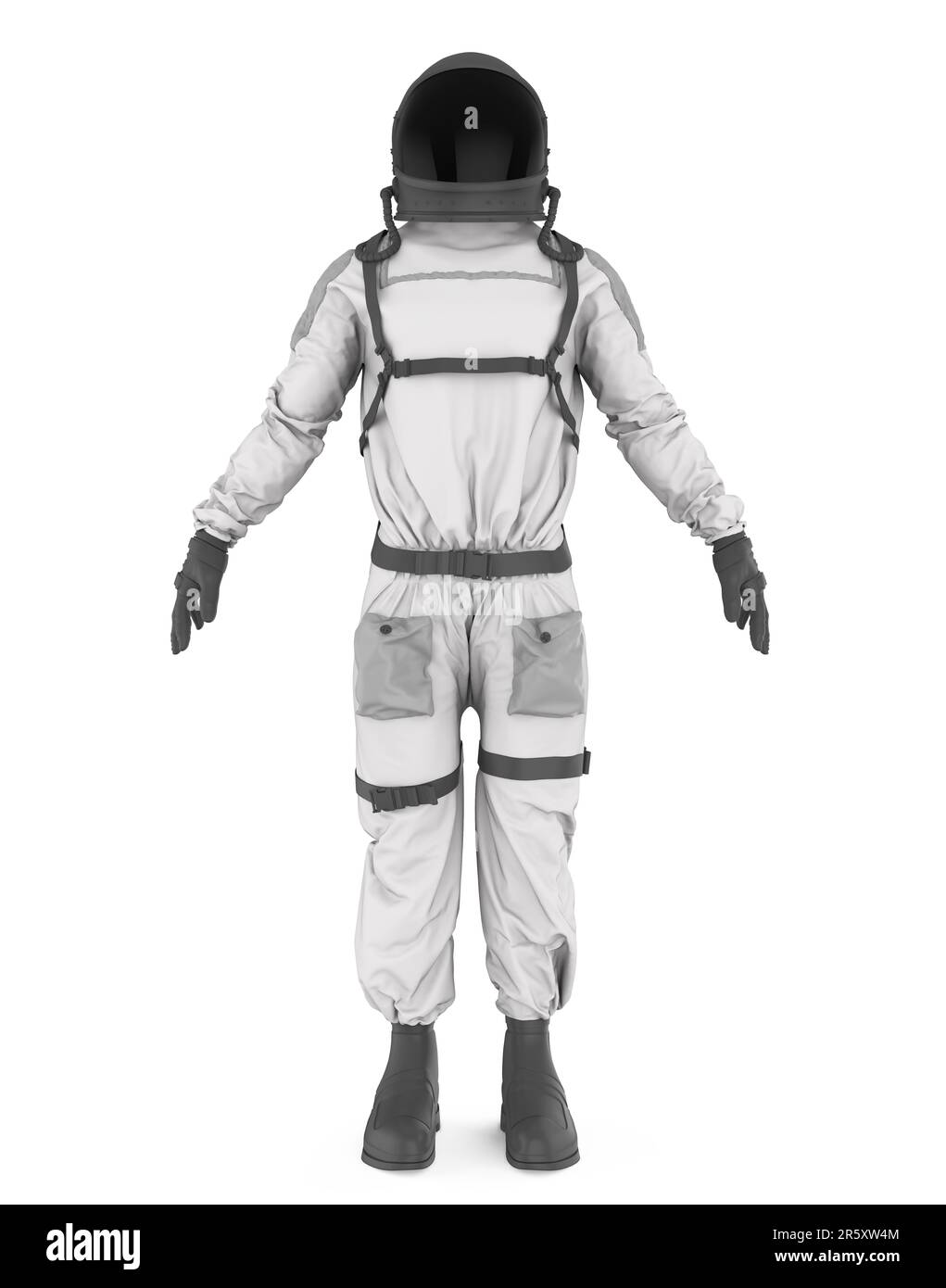 Astronaut Isolated Stock Photo