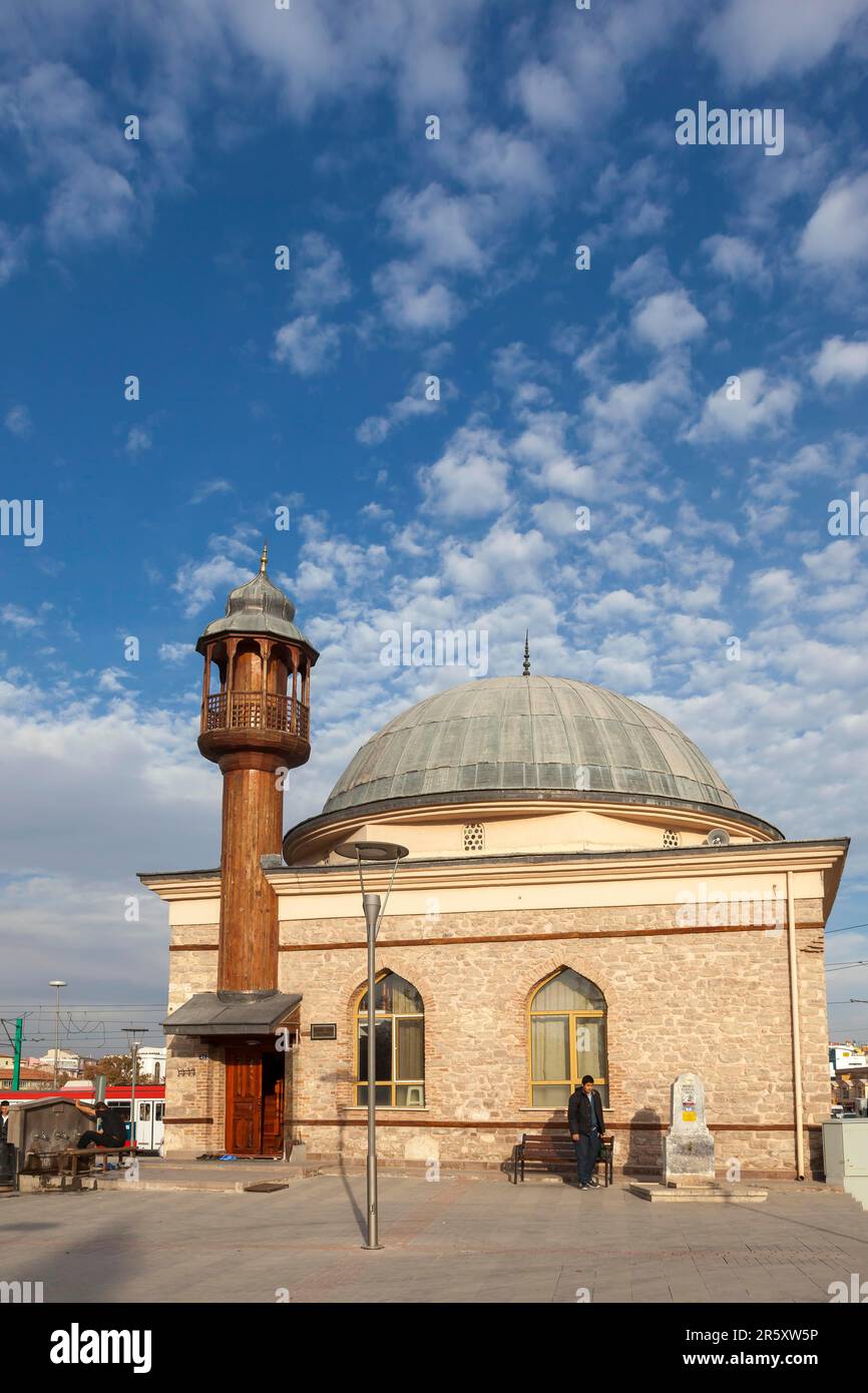 Karatay Madrasa, formerly Islamic School, 13th century, today Ceramics Museum, Ferhuniye Mh., Konya, Turkey Stock Photo