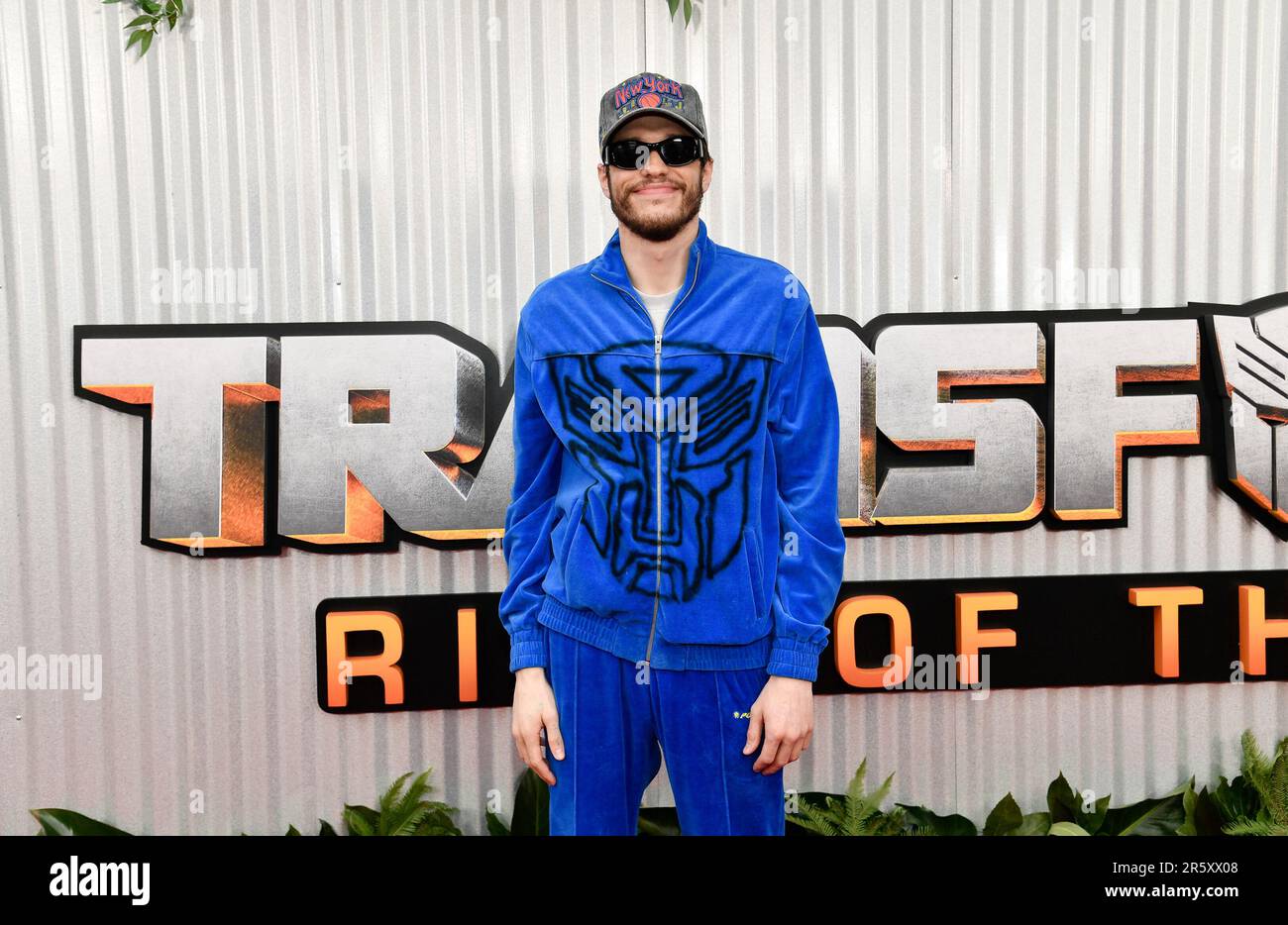 Pete Davidson attends the premiere of "Transformers Rise of the Beasts