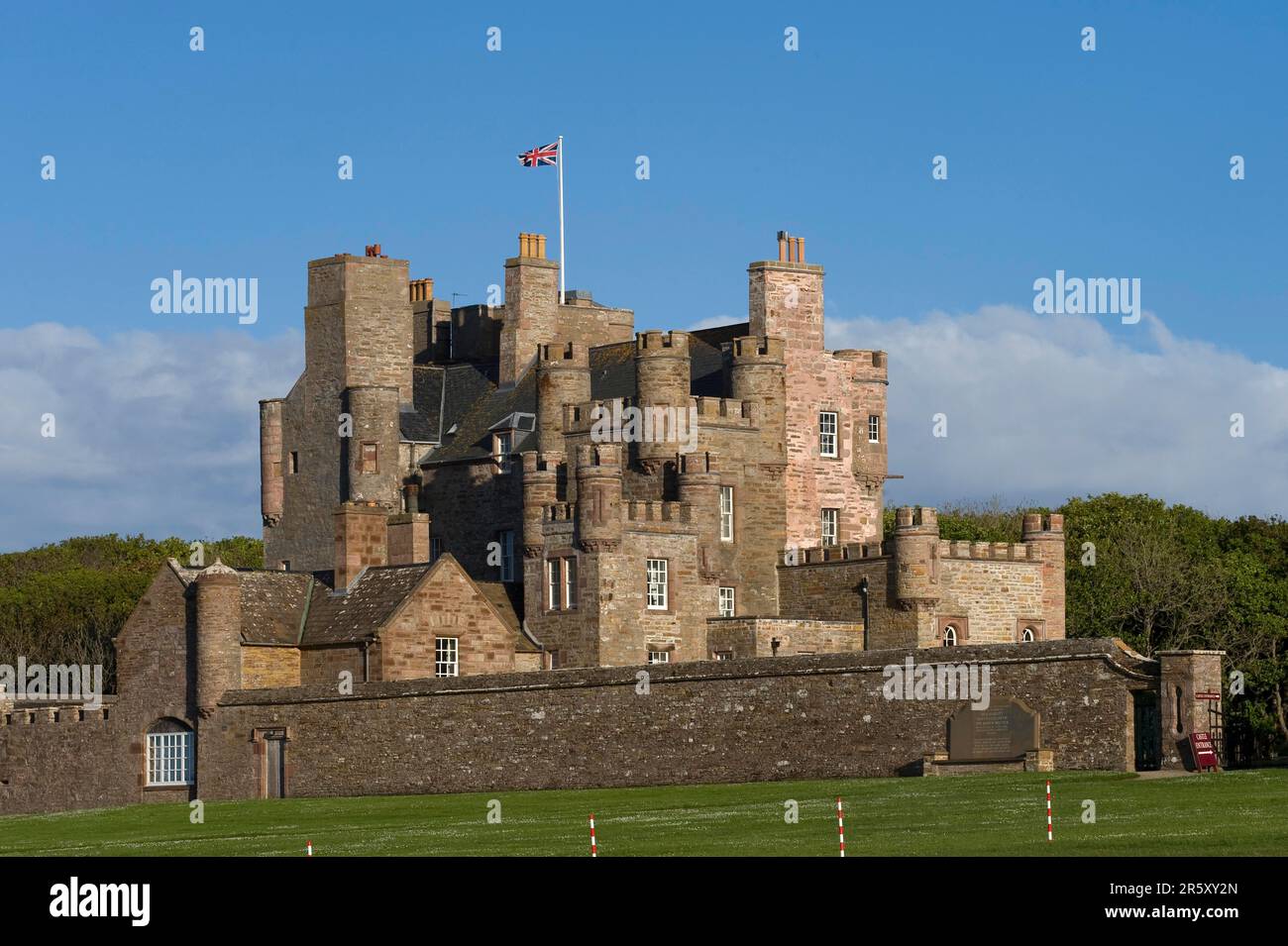 Castle Mey, County Caithness, Scotland, United Kingdom Stock Photo