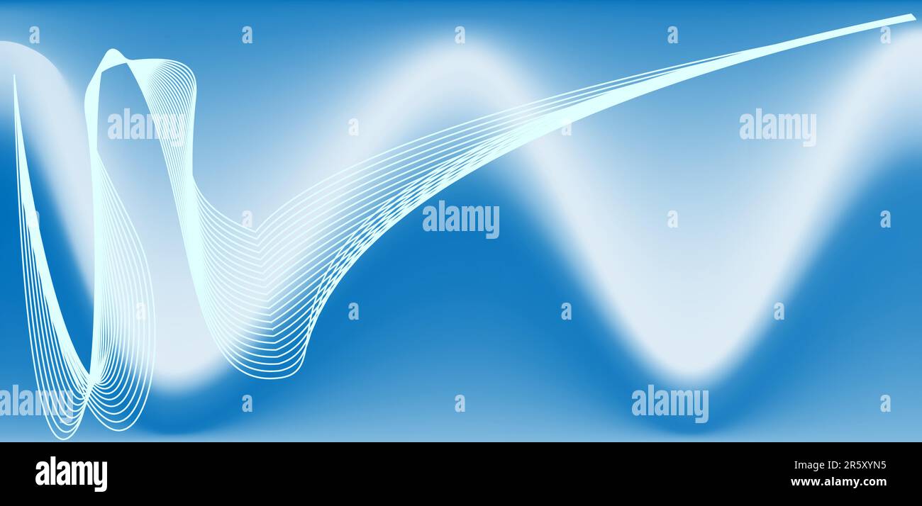 abstract vector background with gradient and lines Stock Vector Image ...