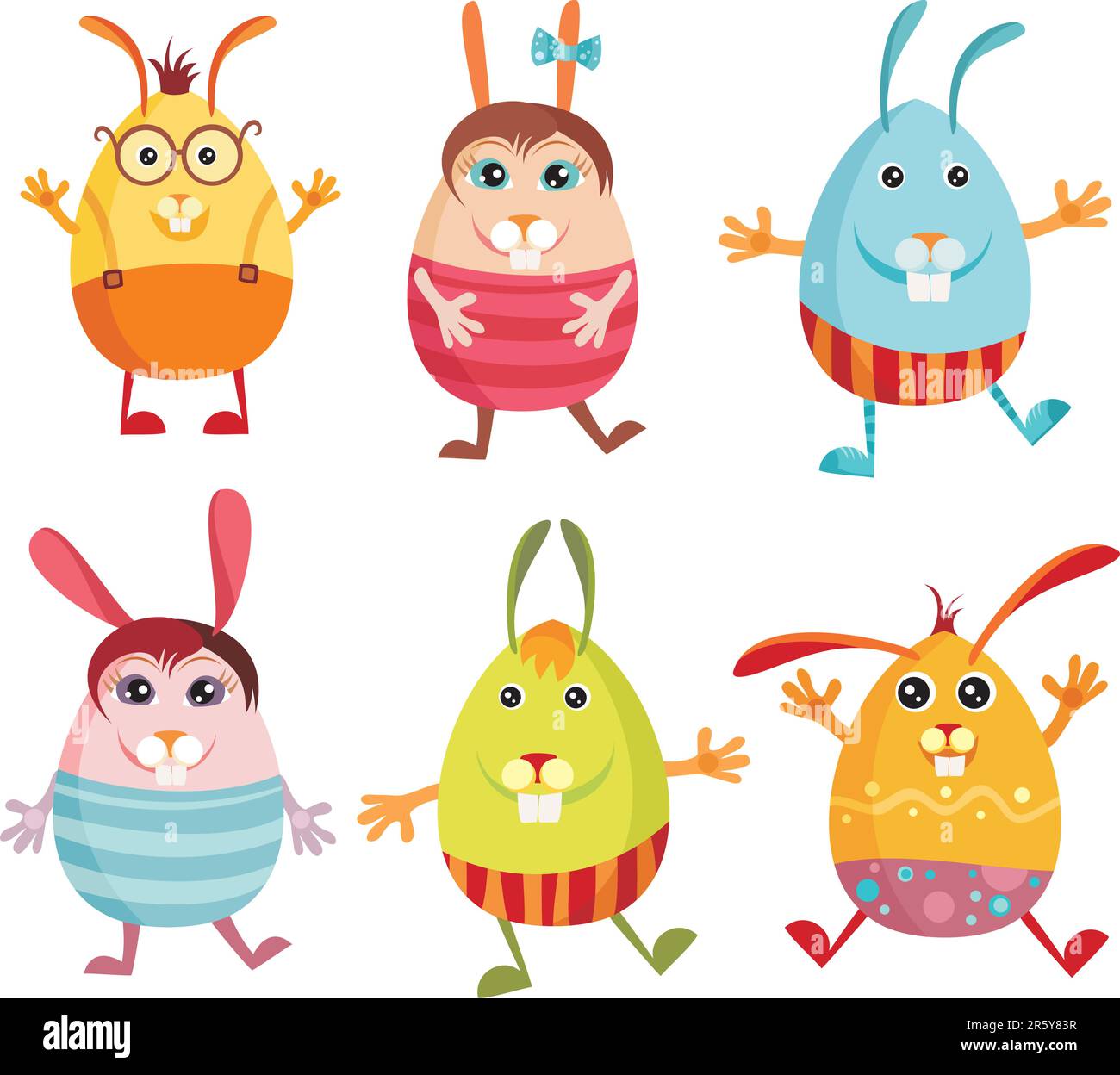 vector easter set Stock Vector Image & Art - Alamy