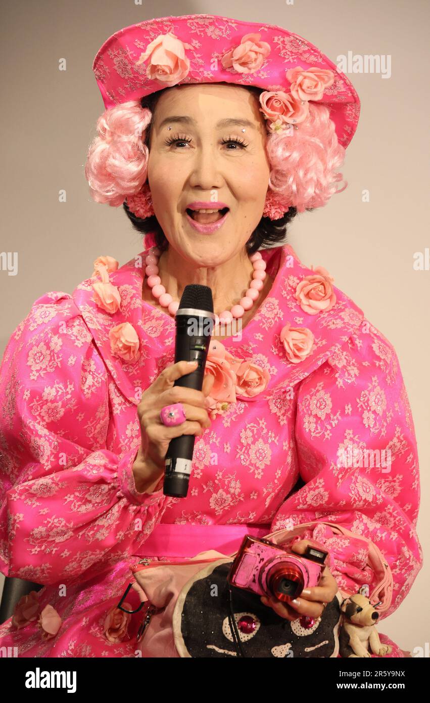 Tokyo, Japan. 6th June, 2023. Hayashiya Pako, wife of Japanese comedian