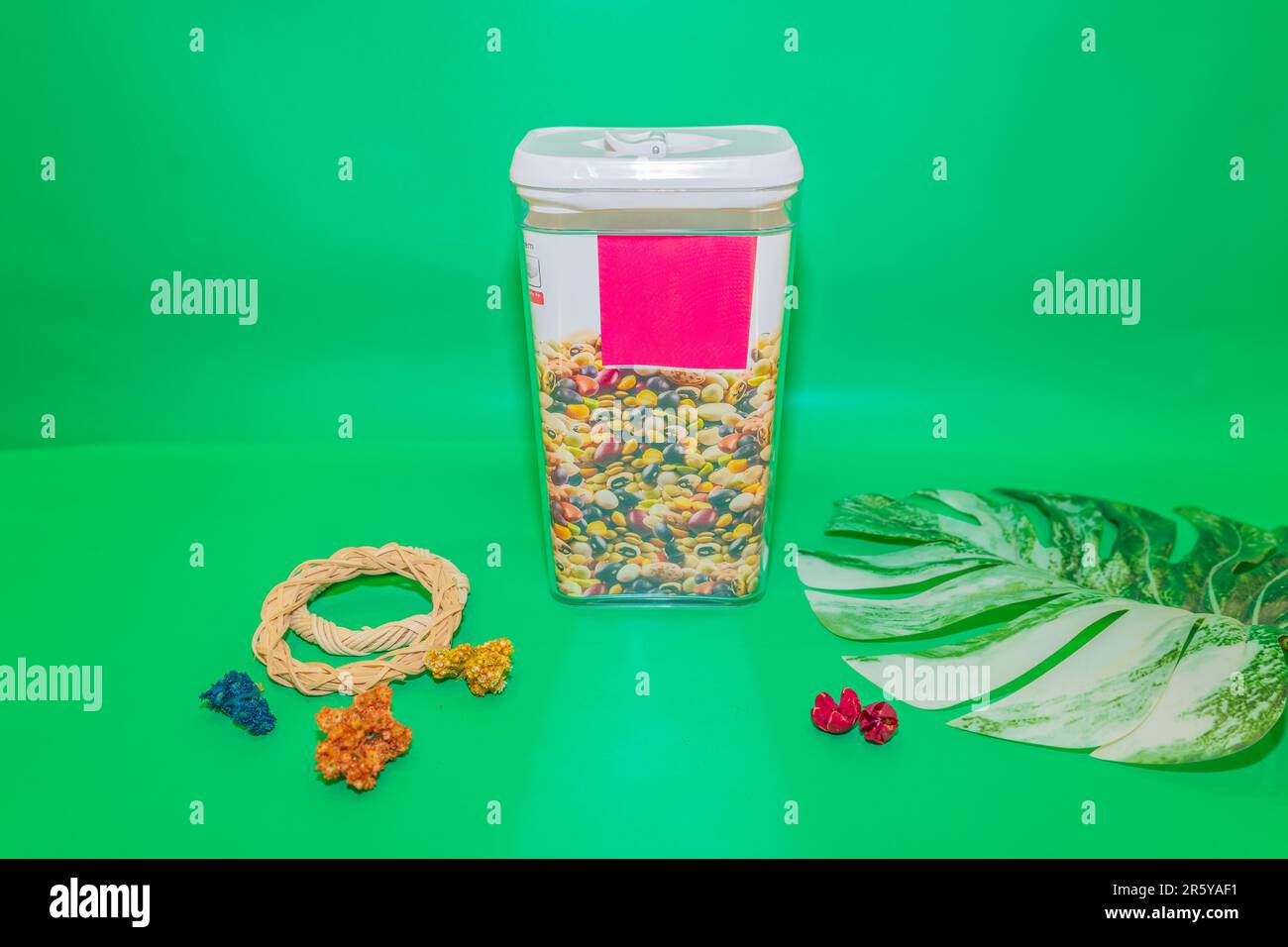 The Plain Square Jar Set is a versatile and practical storage solution