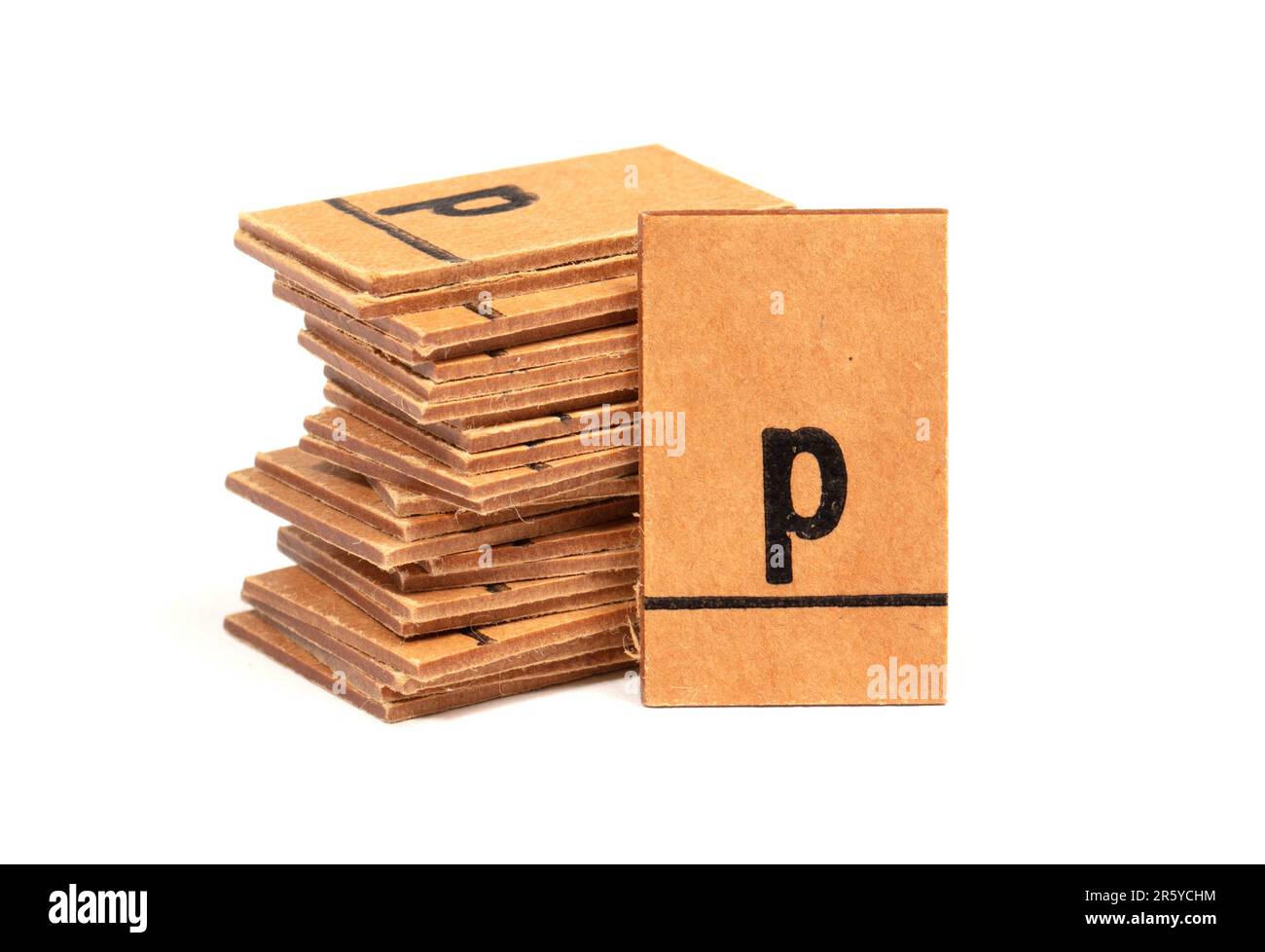 Stack The Letters Stack of letters from a very old letterbox used to teach children - The ...