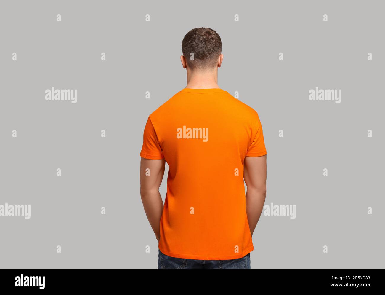 light orange t shirt template