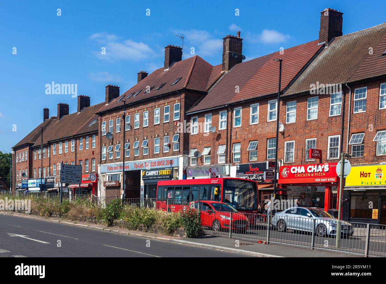 high-street-edgware-england-uk-stock-photo-alamy