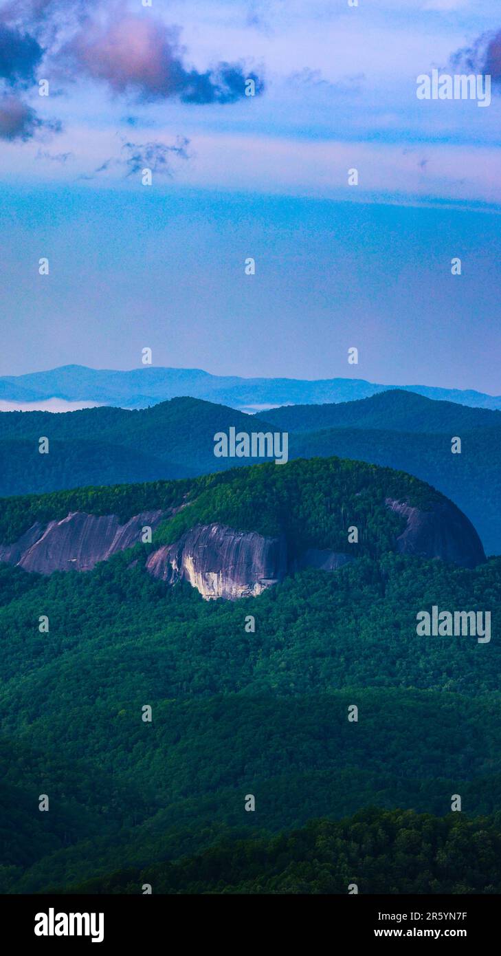 Looking Glass Rock Stock Photo Alamy