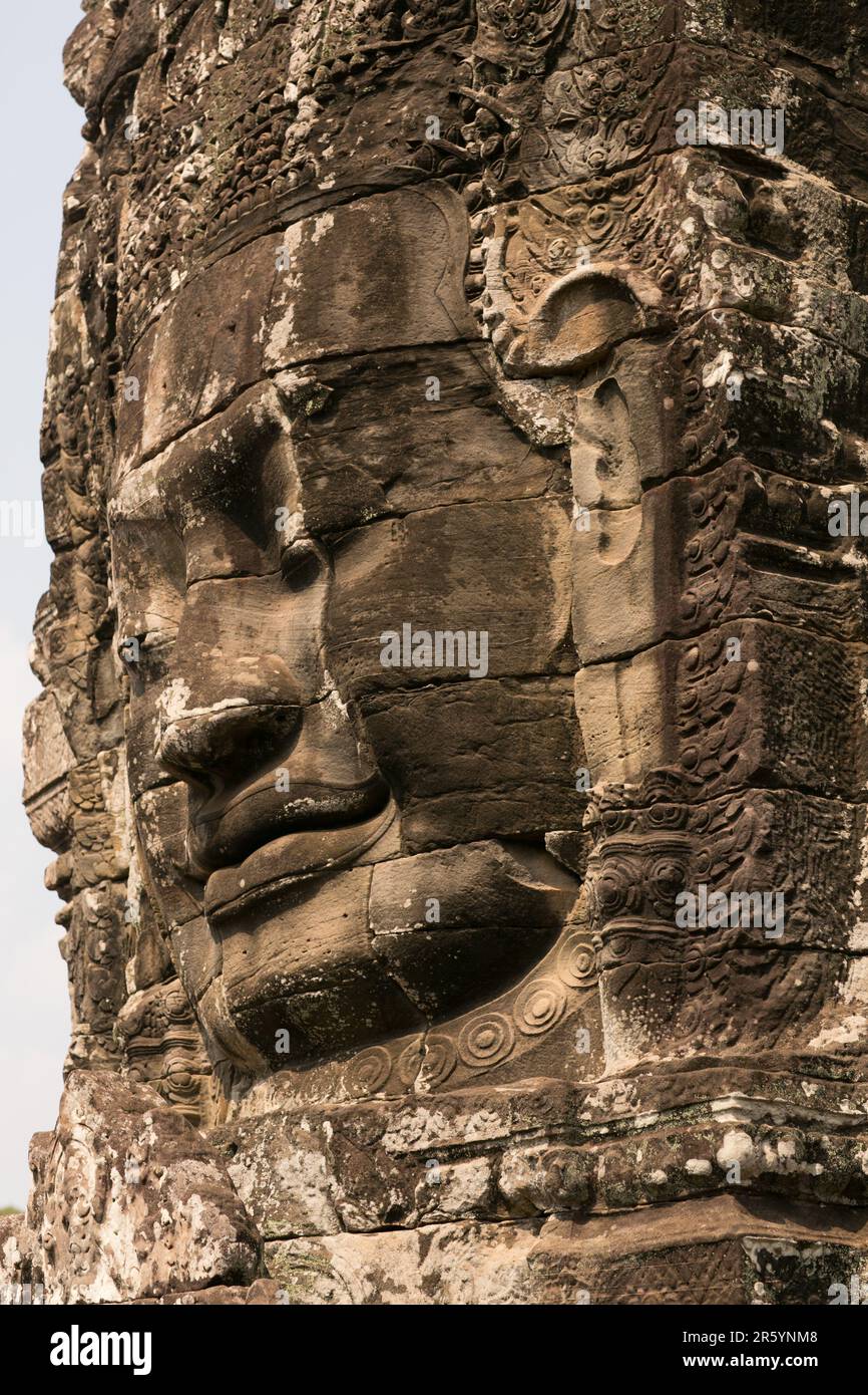 The Bayon is a richly decorated Khmer Buddhist temple located in Angkor ...