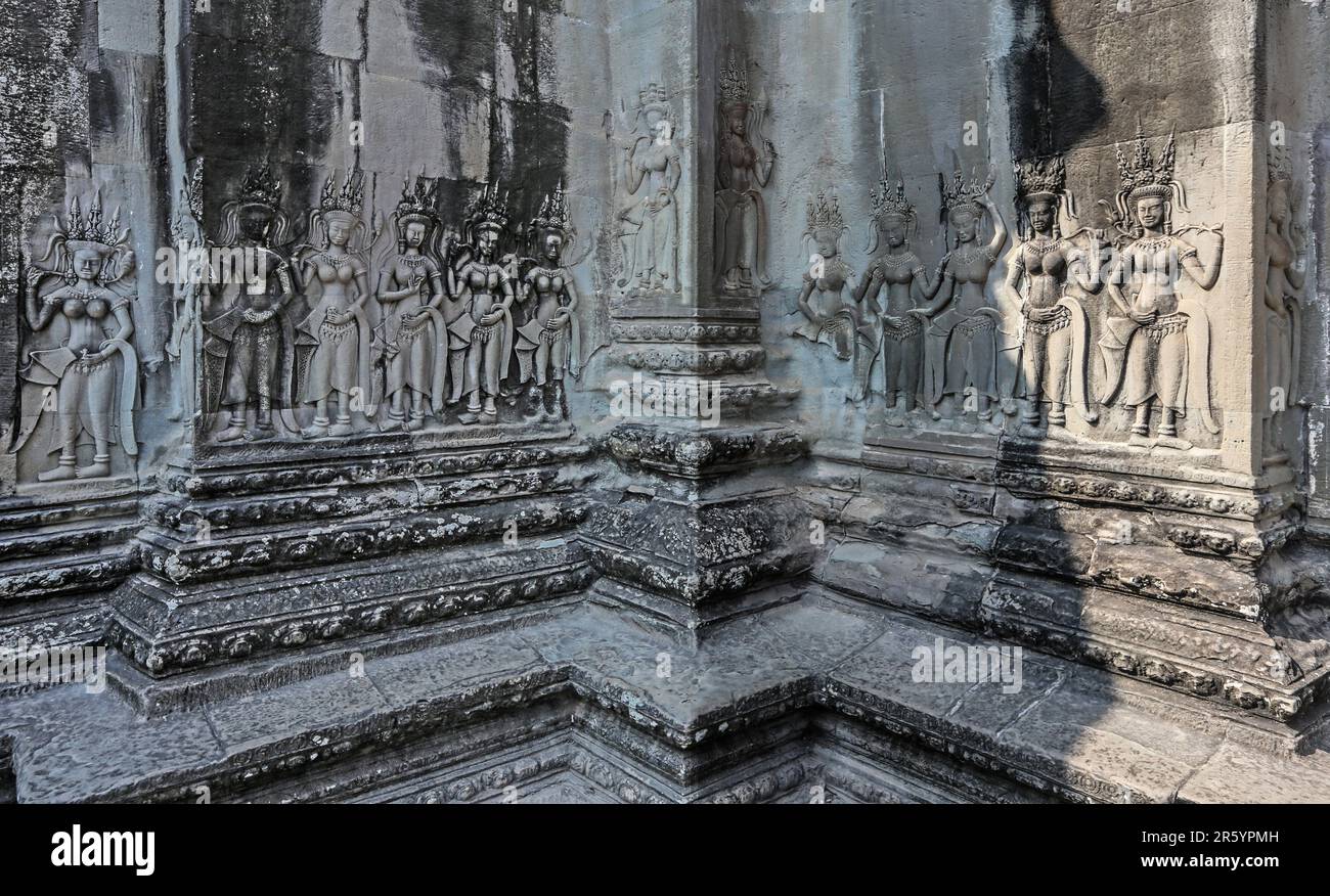 The world wonder Angkor Wat Temple complex is considered to be the