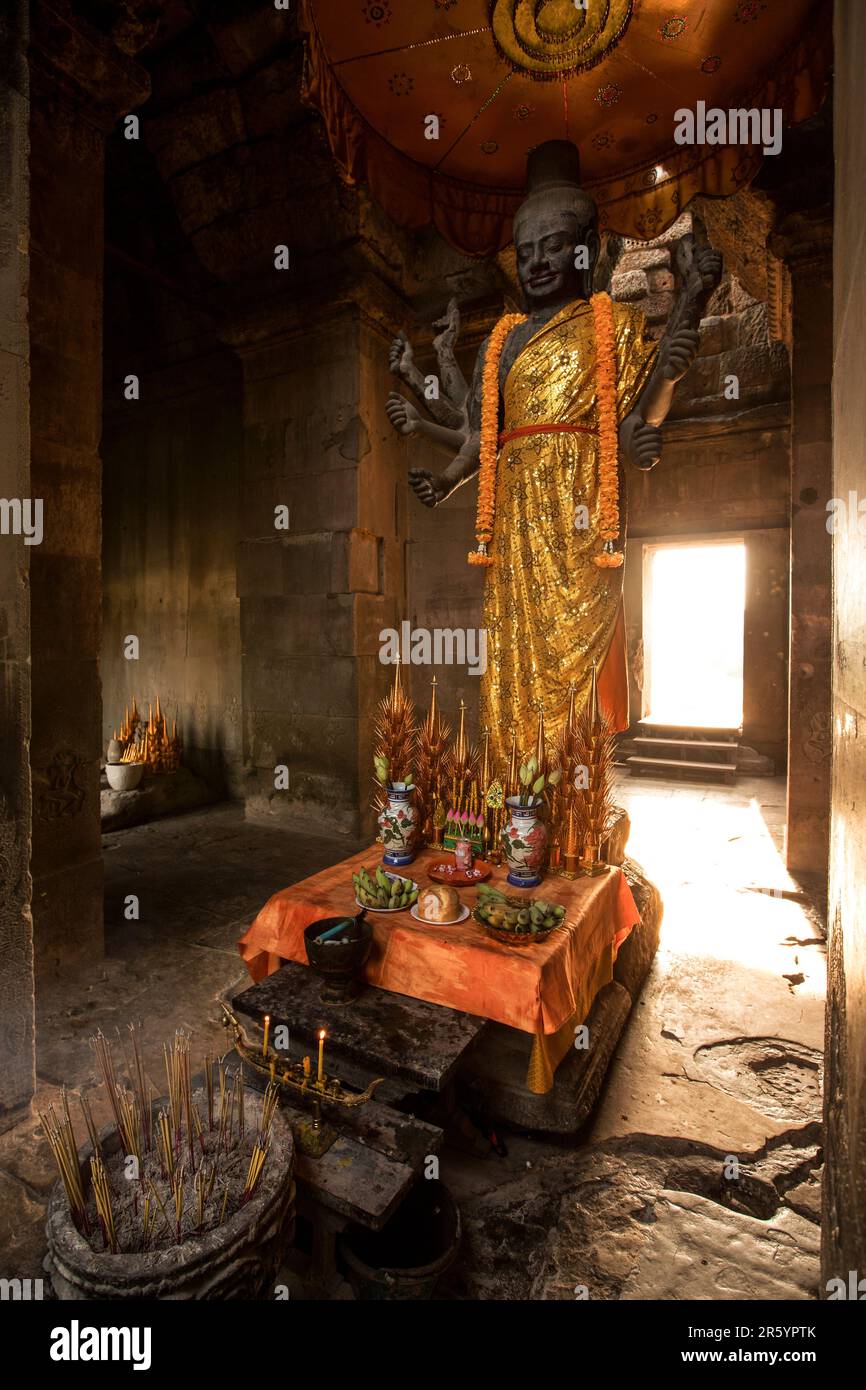 Angkor Wat Temple complex is considered to be the largest religious
