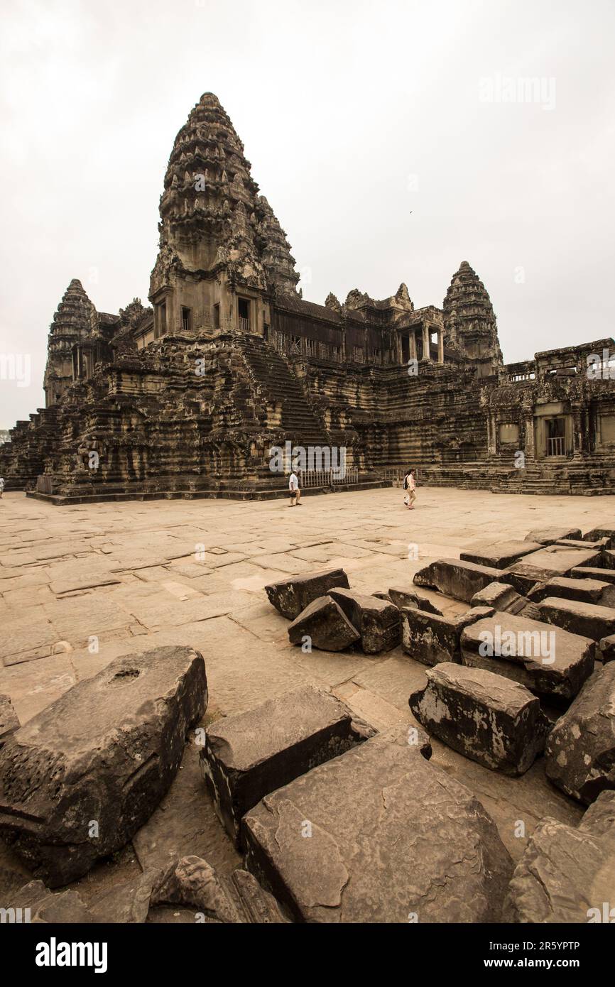 The world wonder Angkor Wat Temple complex is considered to be the