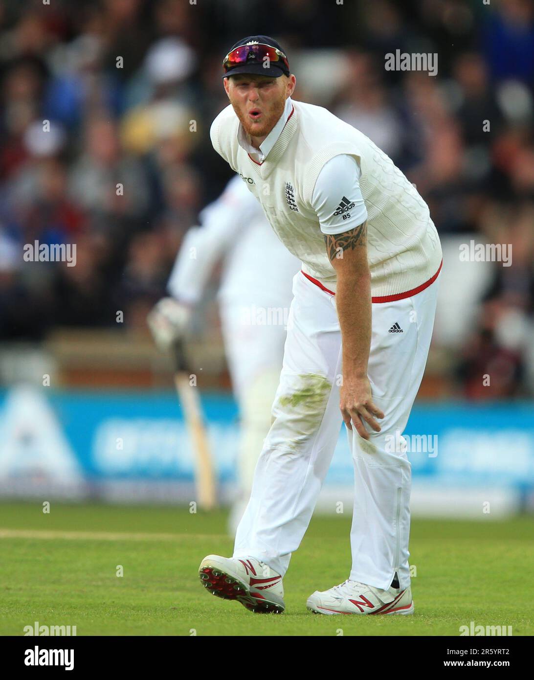 File photo dated 20-05-2016 of England's Ben Stokes, whose knee is a constant source of concern. Issue date: Tuesday June 6, 2023. Stock Photo