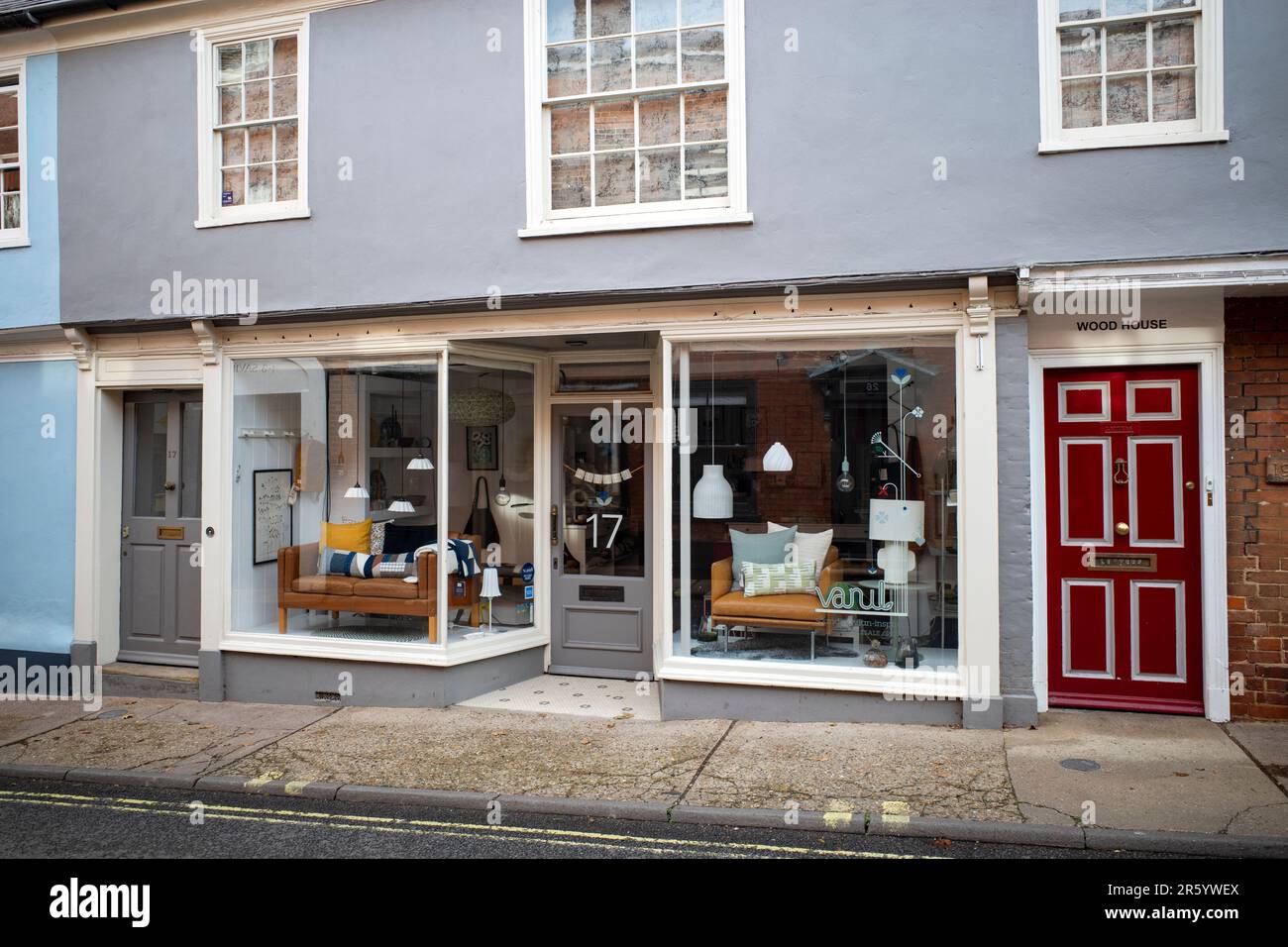 Vanil home furnishing independent shop Woodbridge Suffolk UK Stock Photo