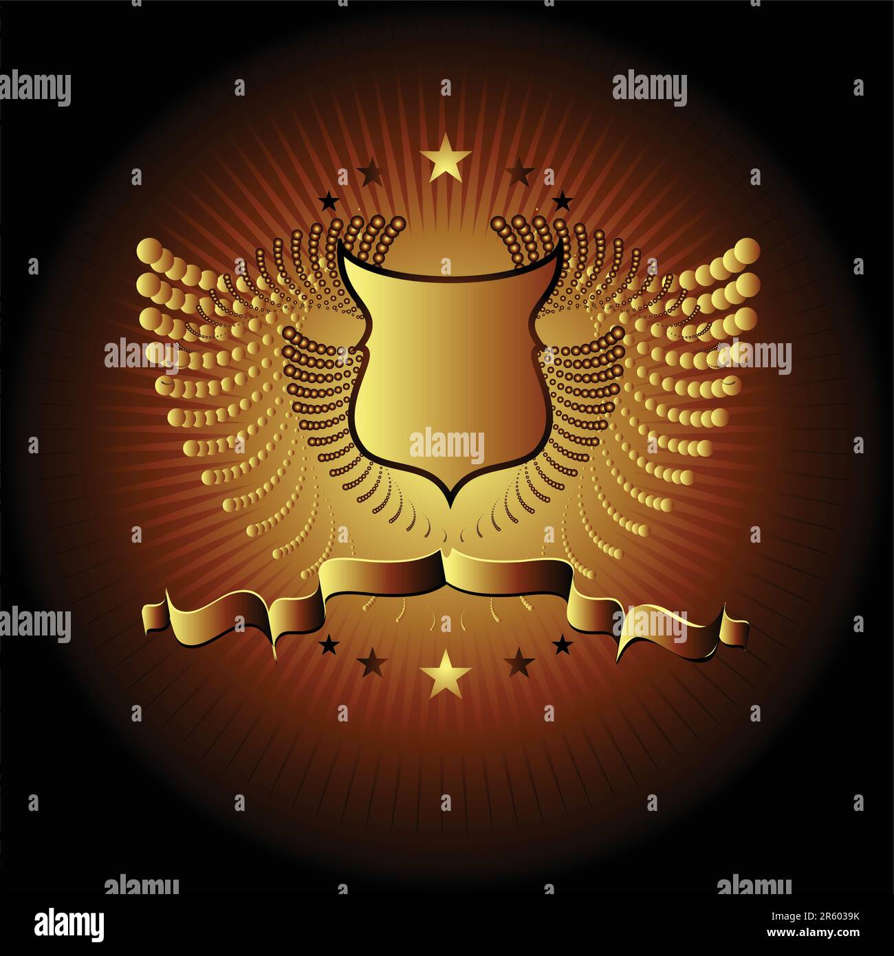 Shield and wings hi-res stock photography and images - Alamy