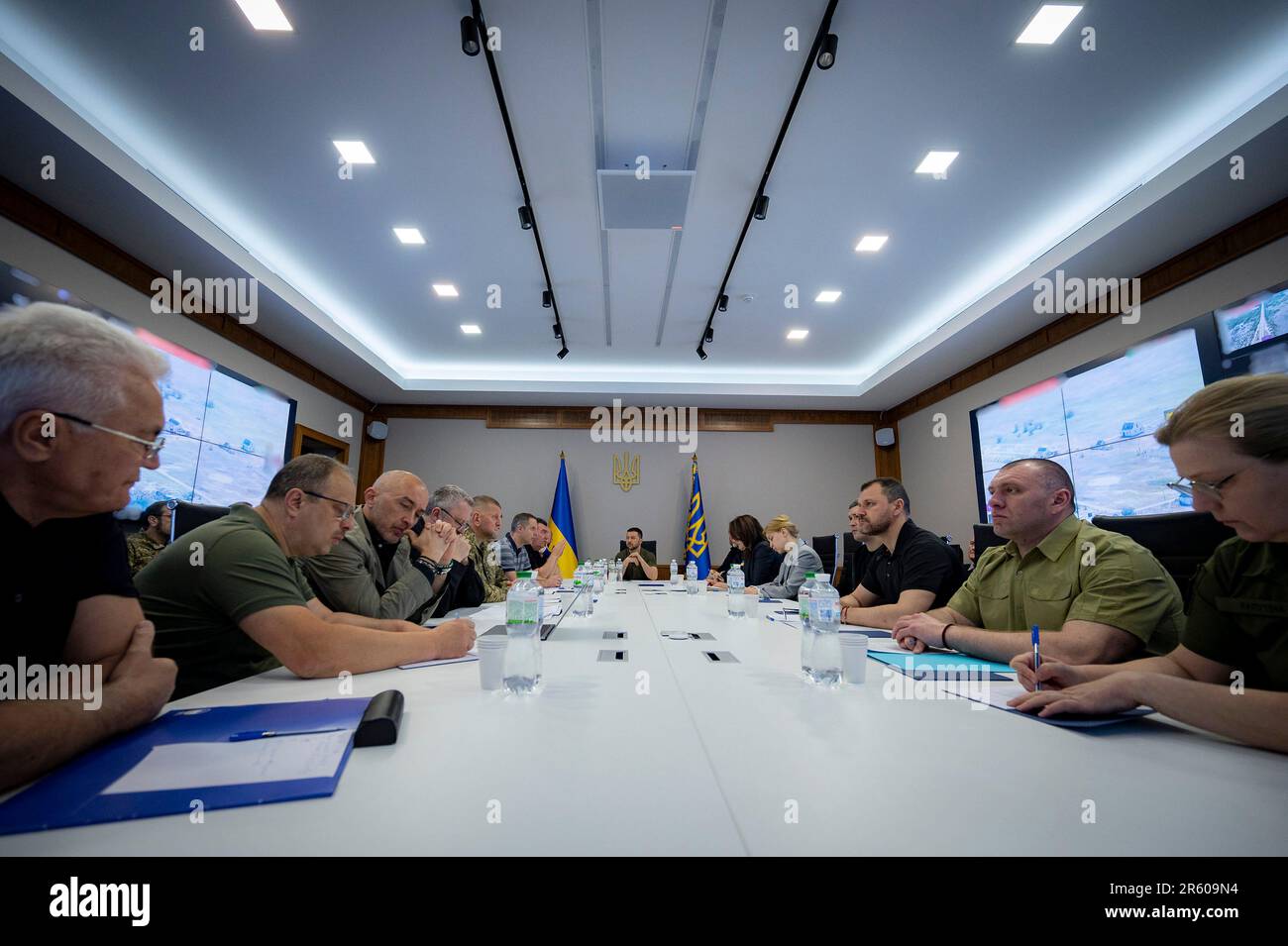 Kiev, Ukraine. 06th June, 2023. Ukrainian President Volodymyr Zelenskyy