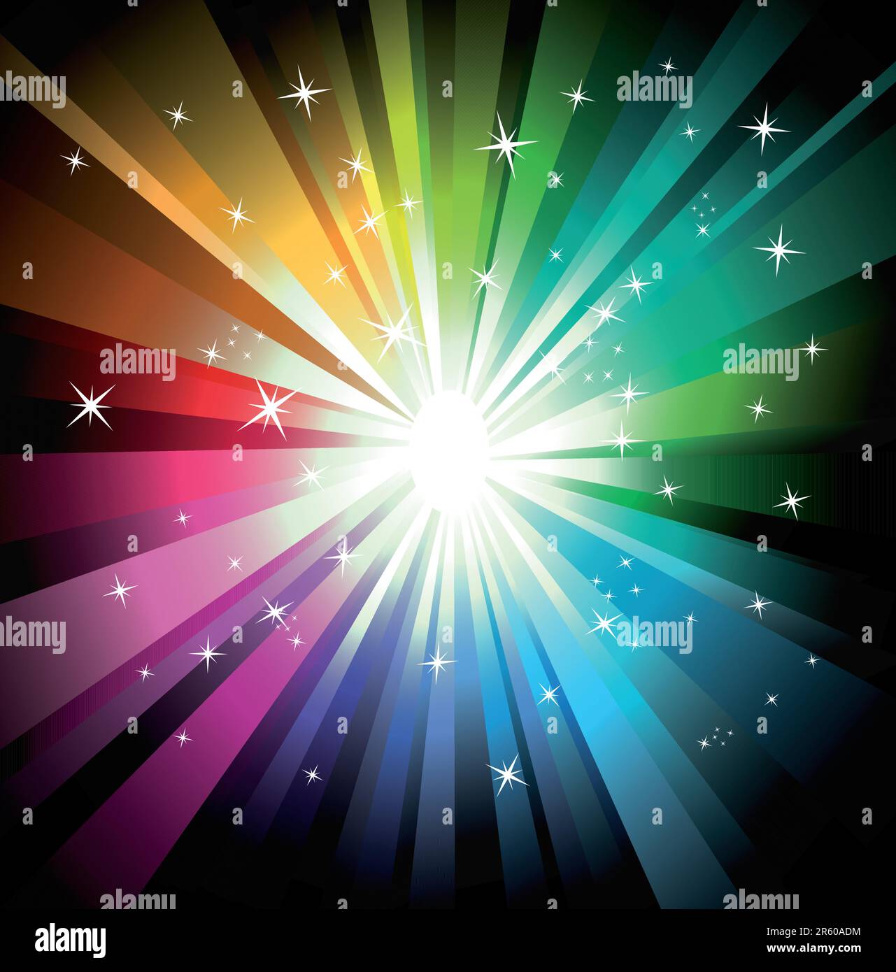 Magic flow backdrop computer Stock Vector Images - Alamy