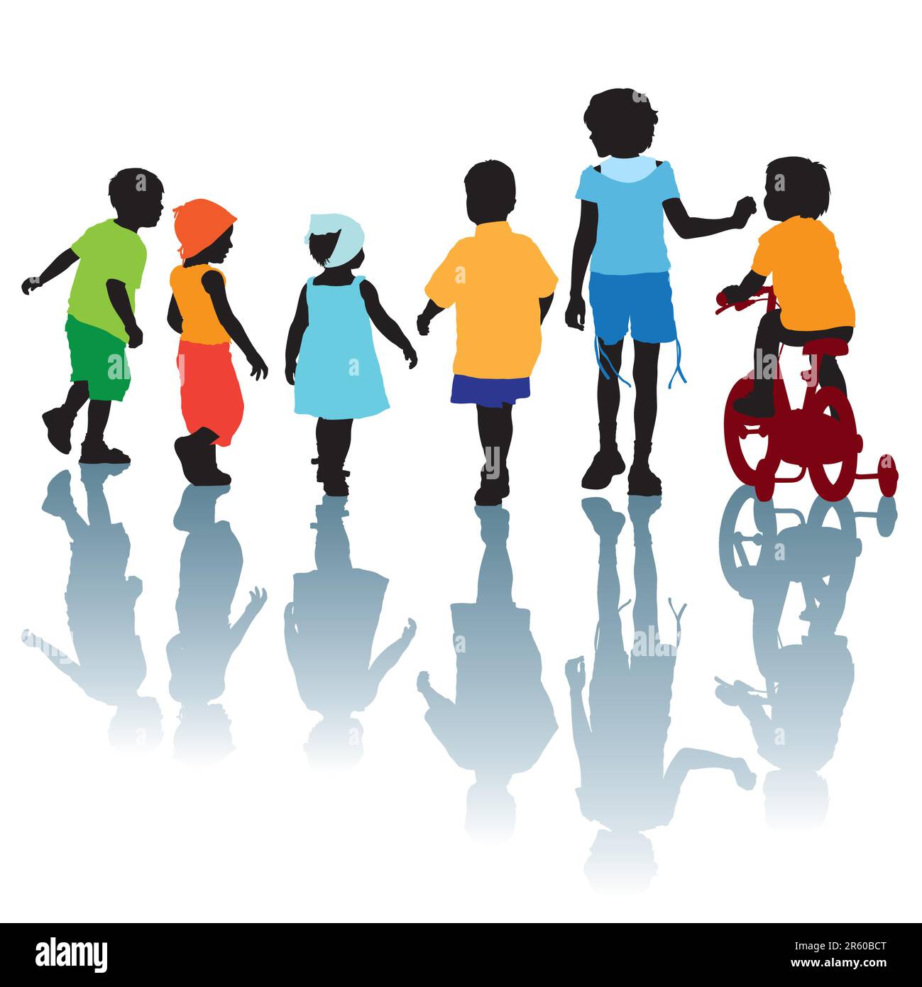 Human life cycle children Stock Vector Images - Alamy