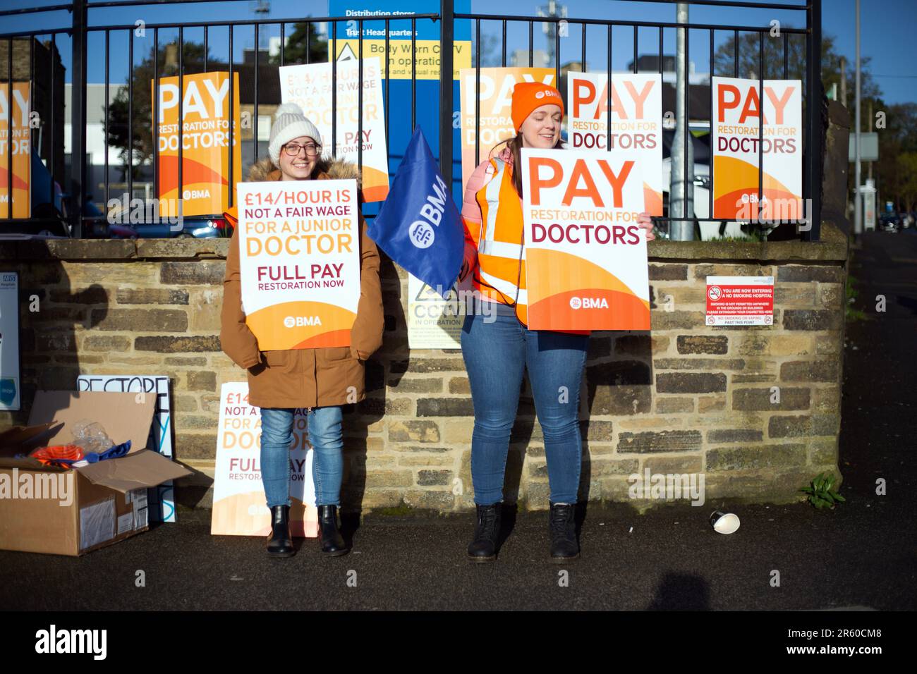 Junior doctors and members of the British Medical Association (BMA ...