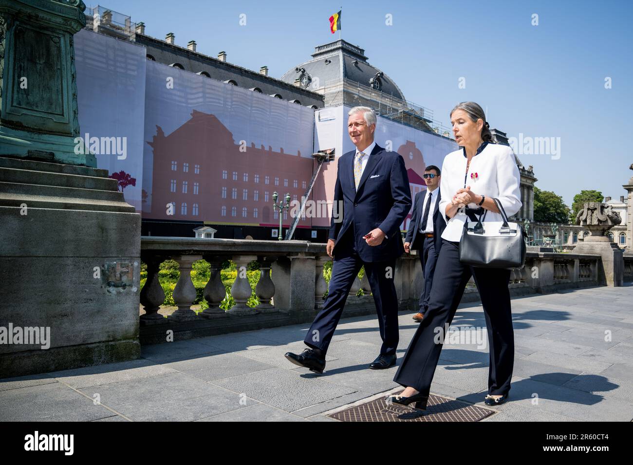 Brussels, Belgium. 06th June, 2023. King Philippe - Filip of Belgium pictured before a ceremony to award the 'Francqui-Collen Prize' scientific awards for 2023, Tuesday 06 June 2023 in Brussels. The scientific prize, which is often referred to as the 'Belgian Nobel Prize', is awarded by The Francqui Foundation and is worth 250.000 euros. BELGA PHOTO JASPER JACOBS Credit: Belga News Agency/Alamy Live News Stock Photo