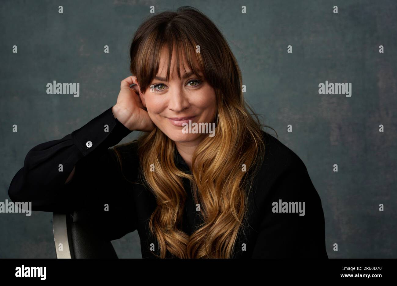 Kaley Cuoco, a cast member in the Peacock series "Based on a True Story