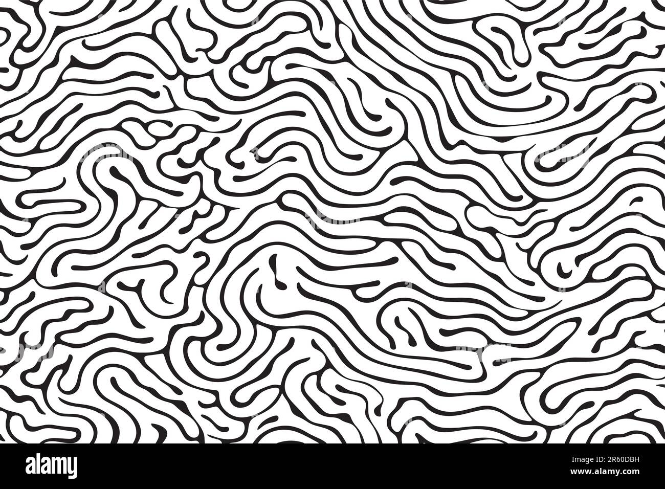 Simple black and white abstract seamless pattern Stock Vector Image ...