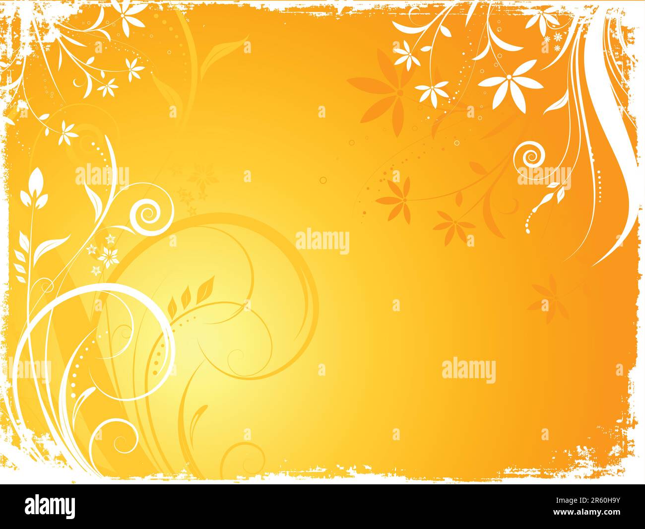 Floral grunge background Stock Vector Image & Art - Alamy