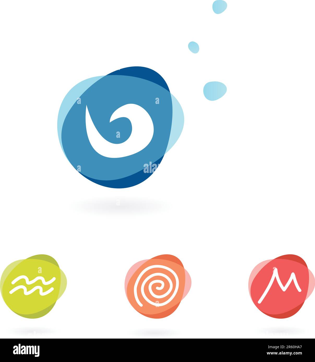 4 different icons. Vector Illustration Stock Vector Image & Art - Alamy