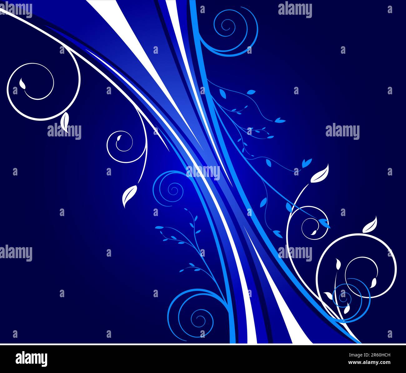 Floral background - vector Stock Vector Image & Art - Alamy
