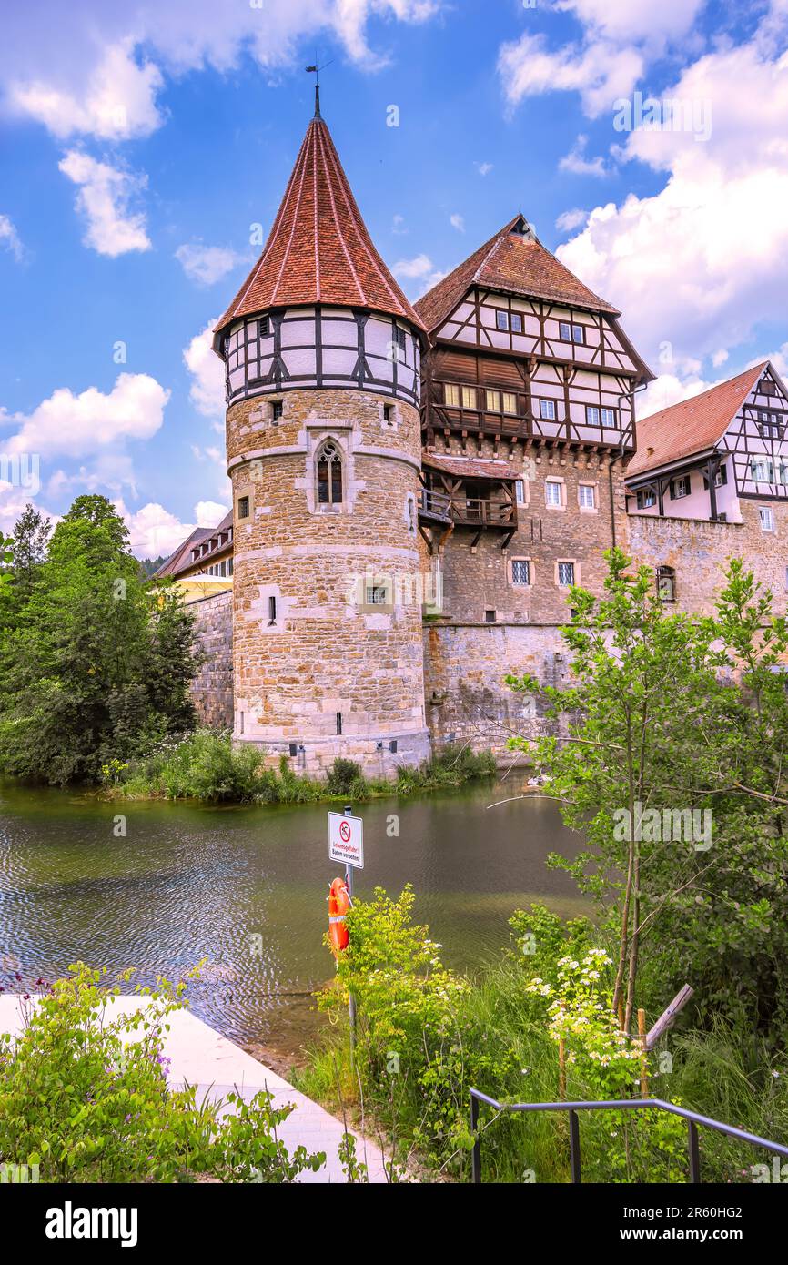 BADEN-WUERTTEMBERG : ZOLLERNSCHLOSS BALINGEN Stock Photo