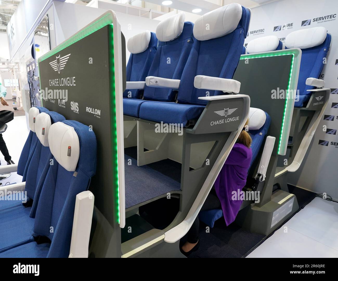 Hamburg, Germany. 06th June, 2023. The "Chaise Longue" seating concept