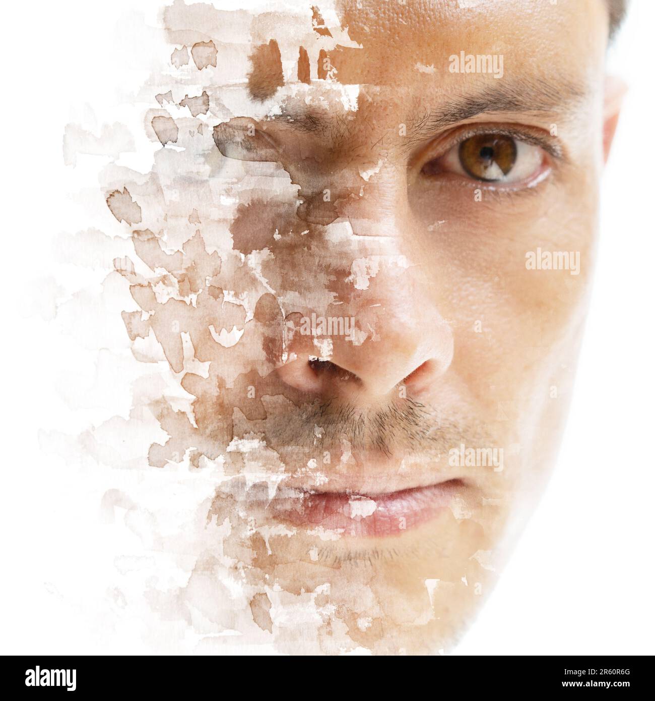 Mans face hi-res stock photography and images - Alamy