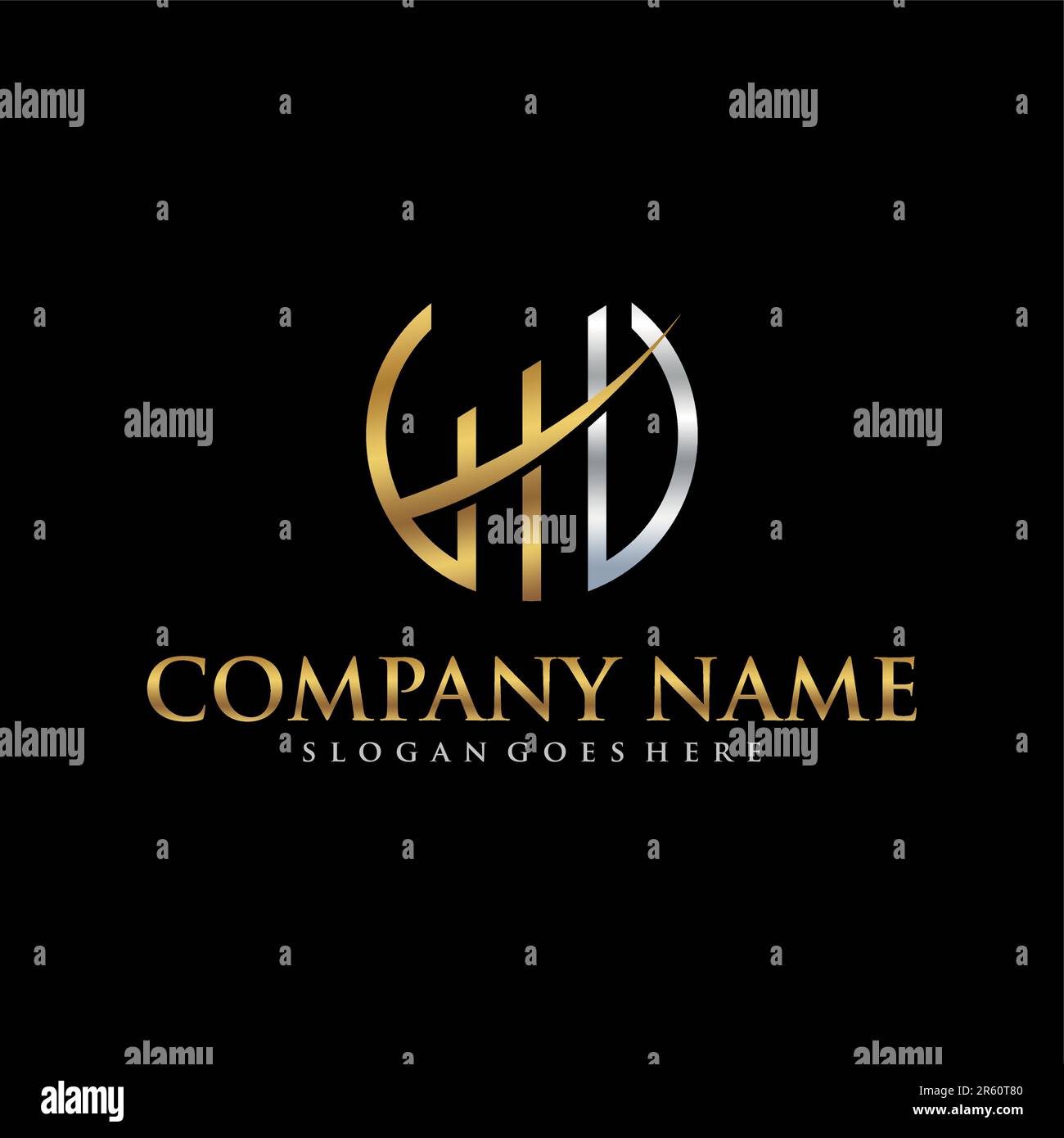 Financial Advisors Logo Design Template Vector Icon Stock Vector
