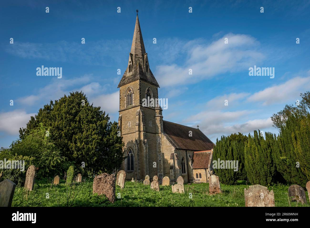 St James' Church, Warter in the Yorkshire Wolds, East Yorkshire, UK Stock Photo