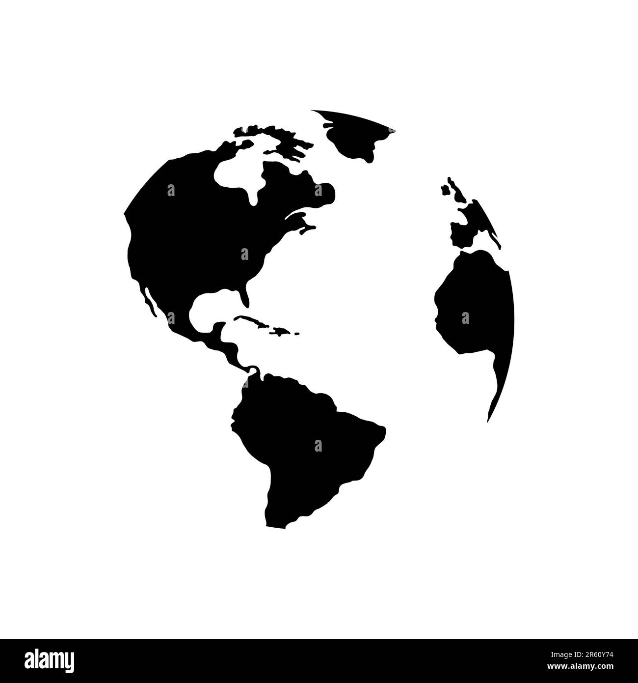 Vector globe icon of the world Stock Vector Image & Art - Alamy