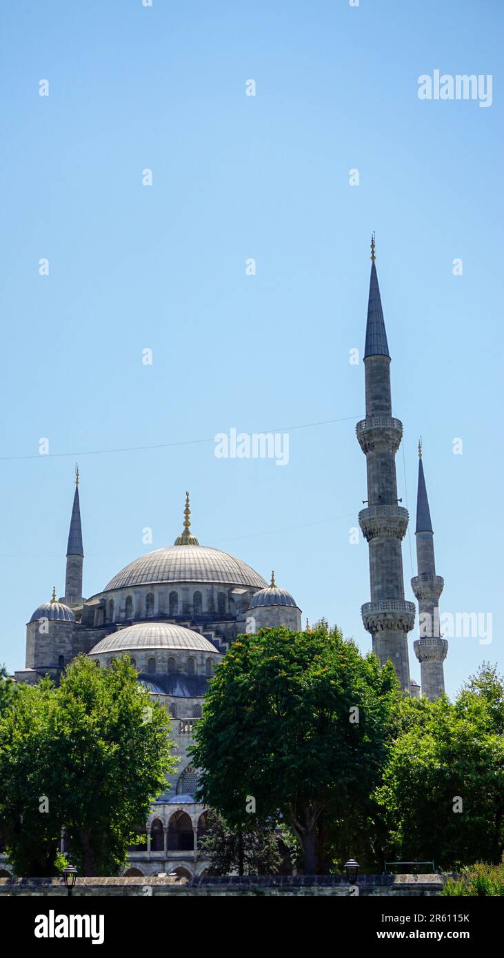 24 July 2017 Istanbul Turkey Suleymaniye mosque in Sultanahmet Istanbul Turkey Stock Photo