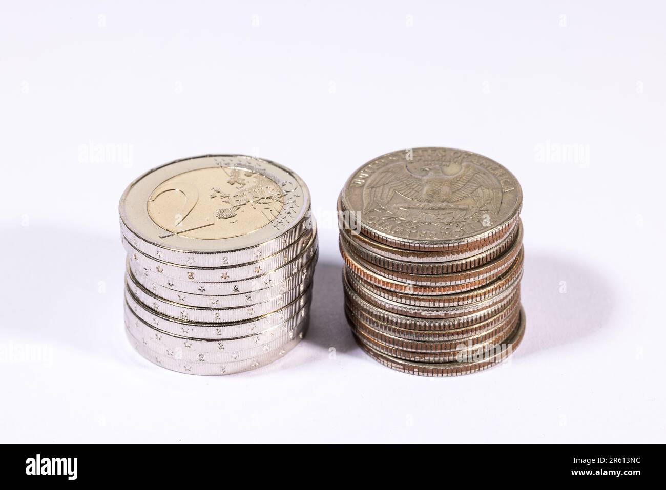 Assorted us coins hi-res stock photography and images - Alamy