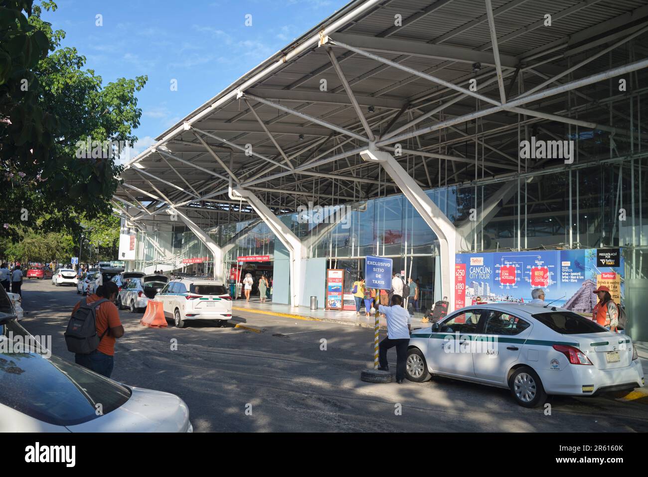 ADO Bus Station Cancun Yucatan Mexico Stock Photo Alamy