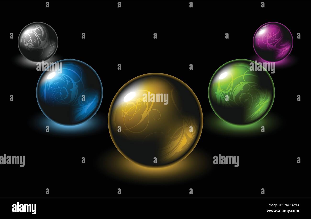 buttons colored, this illustration may be usefull as designer work. Stock Vector