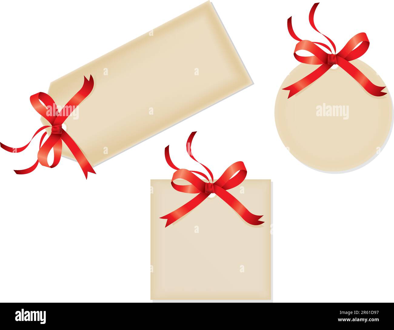 Blank gift tags with blank area for text Stock Vector Image & Art Alamy