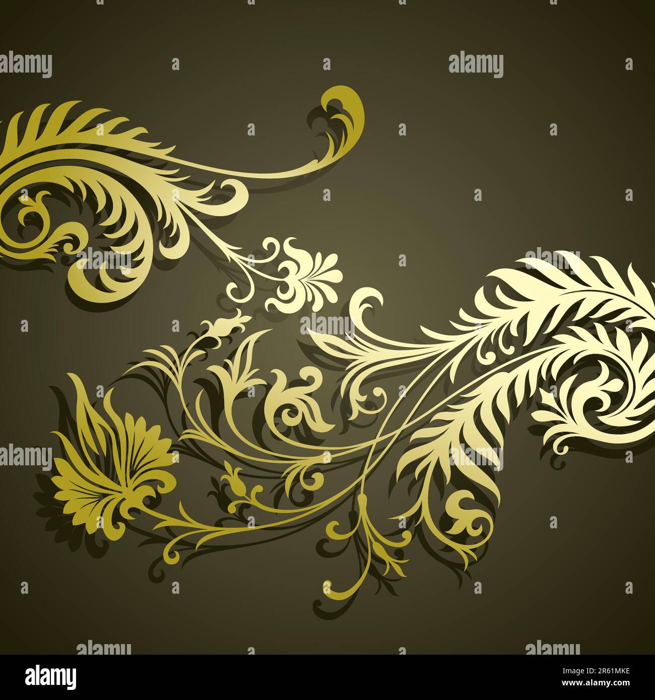 vector ornament In flower style Stock Vector Image & Art - Alamy