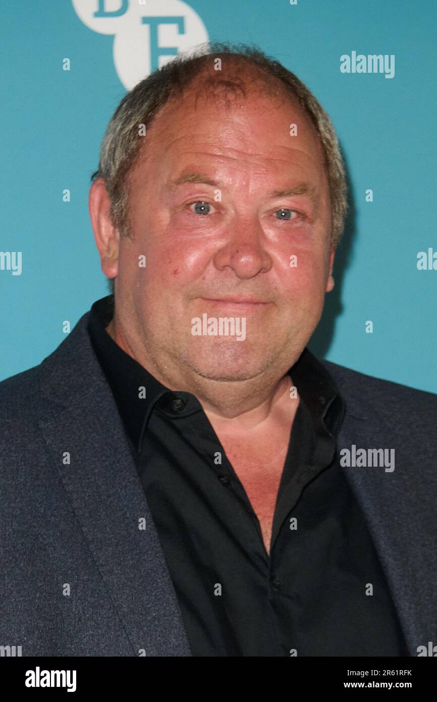 London, UK . 6 June, 2023 . Mark Addy pictured at the The Full Monty ...
