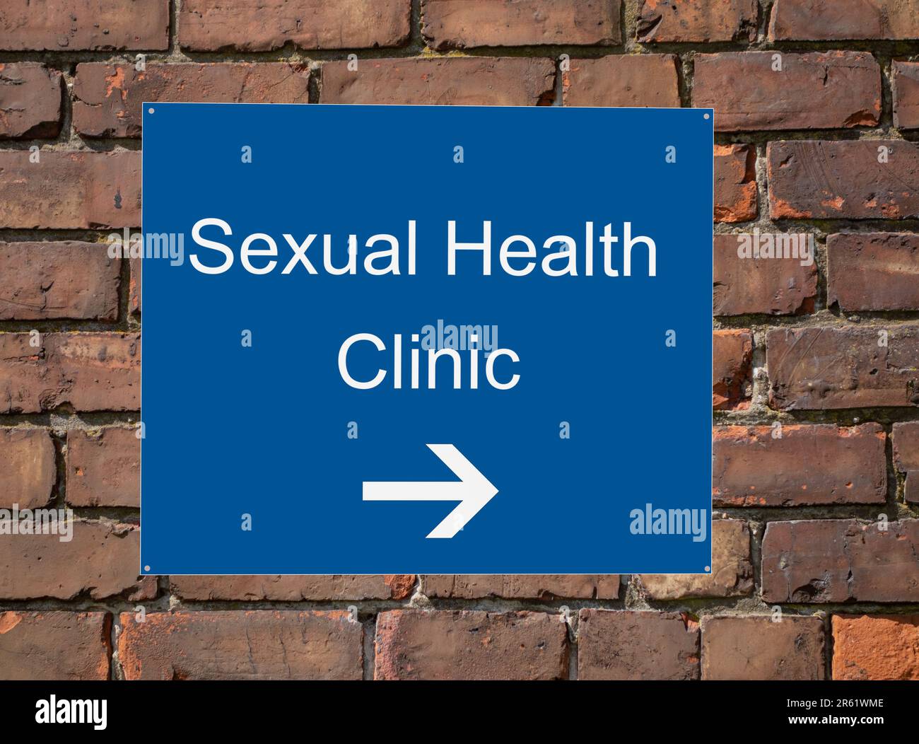 Sexual health clinic sign Stock Photo - Alamy