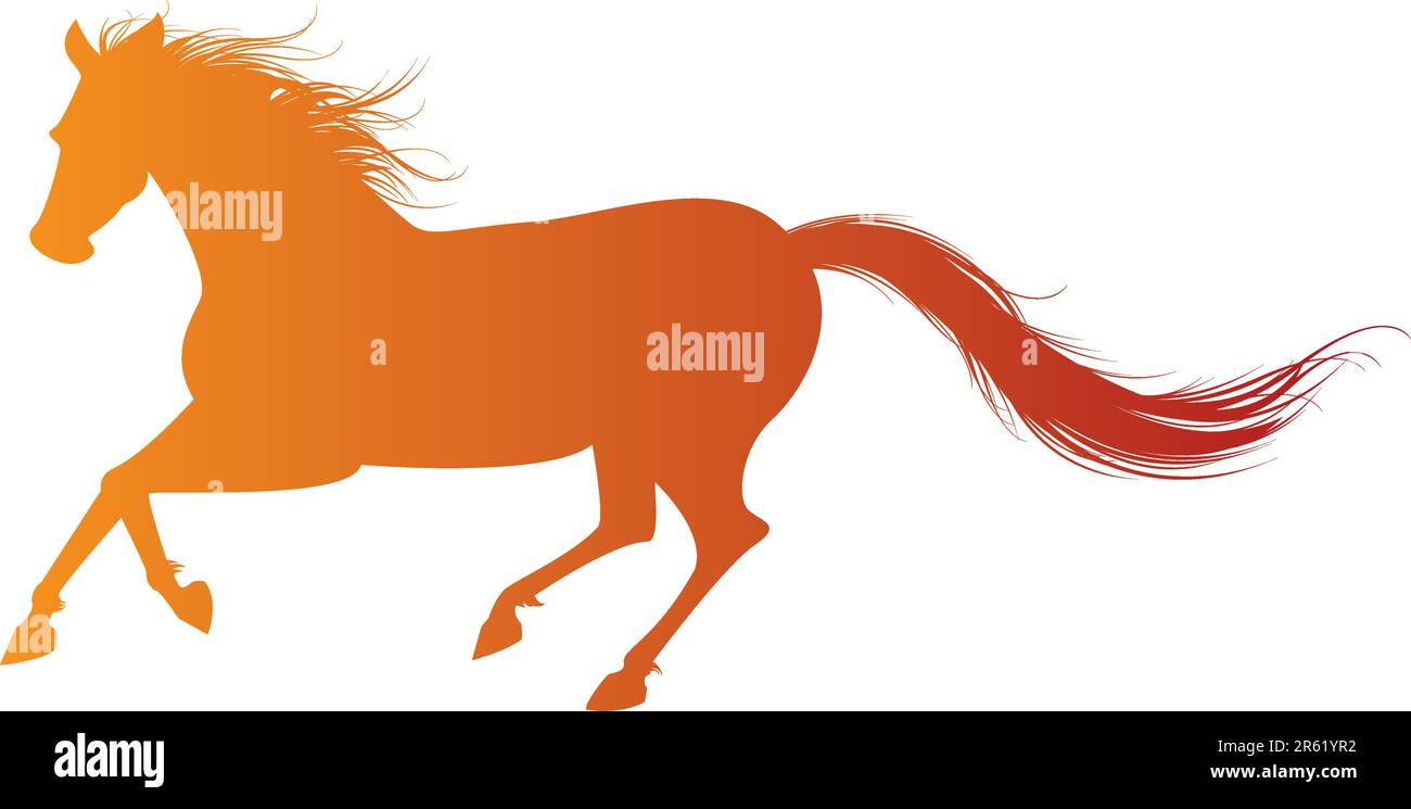 Shape of horse Stock Vector Images - Alamy