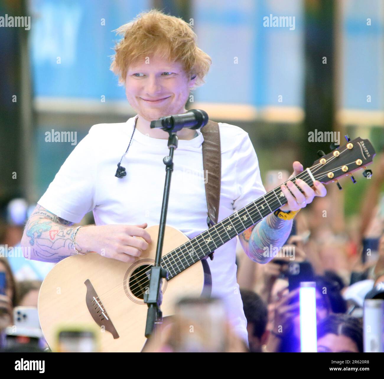 New York, NY, USA. 6th June, 2023. Ed Sheeran performs NBCs Today Show