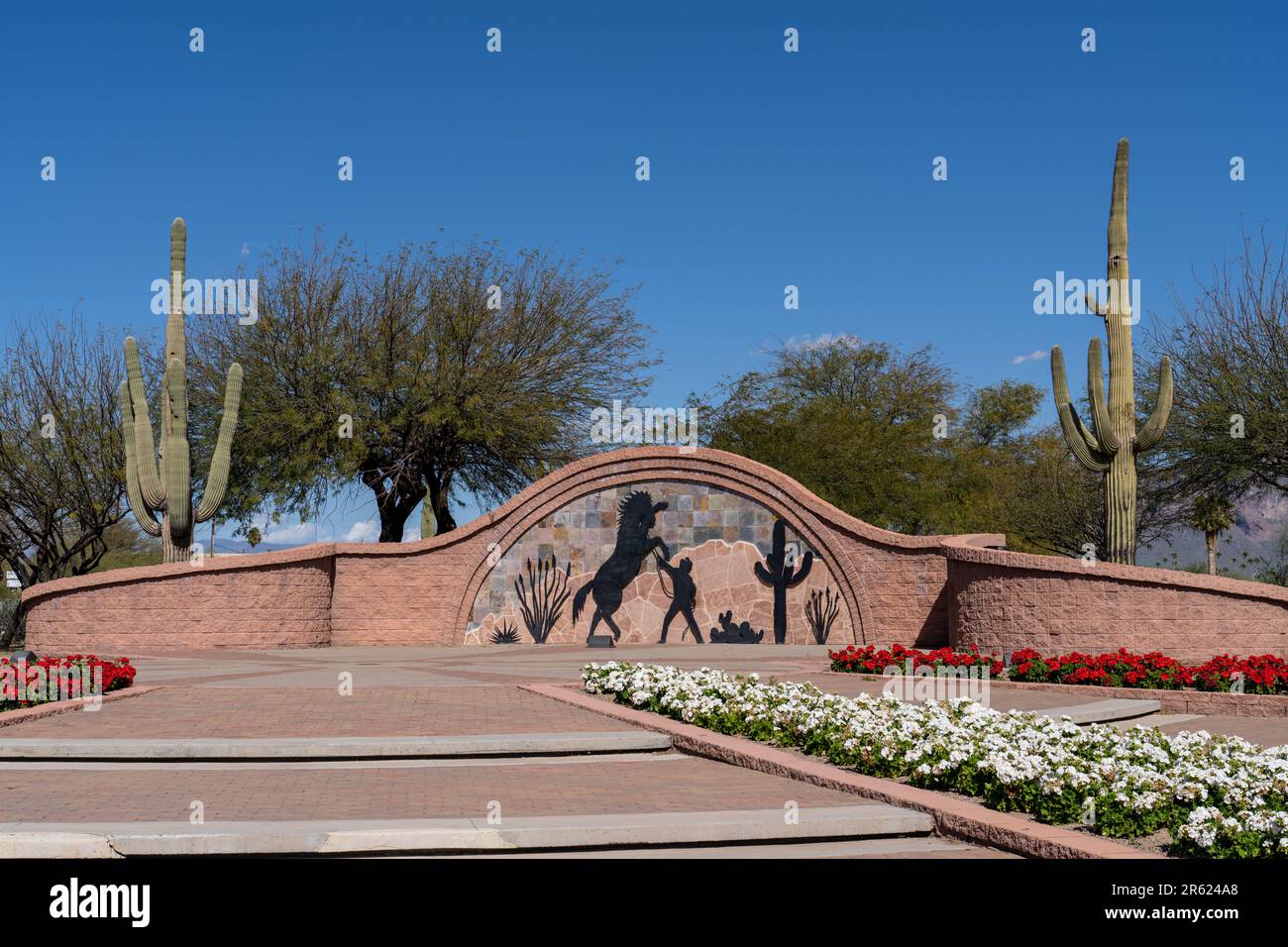 Apache Junction, AZ March 13, 2023 Apache Junction Downtown Marker