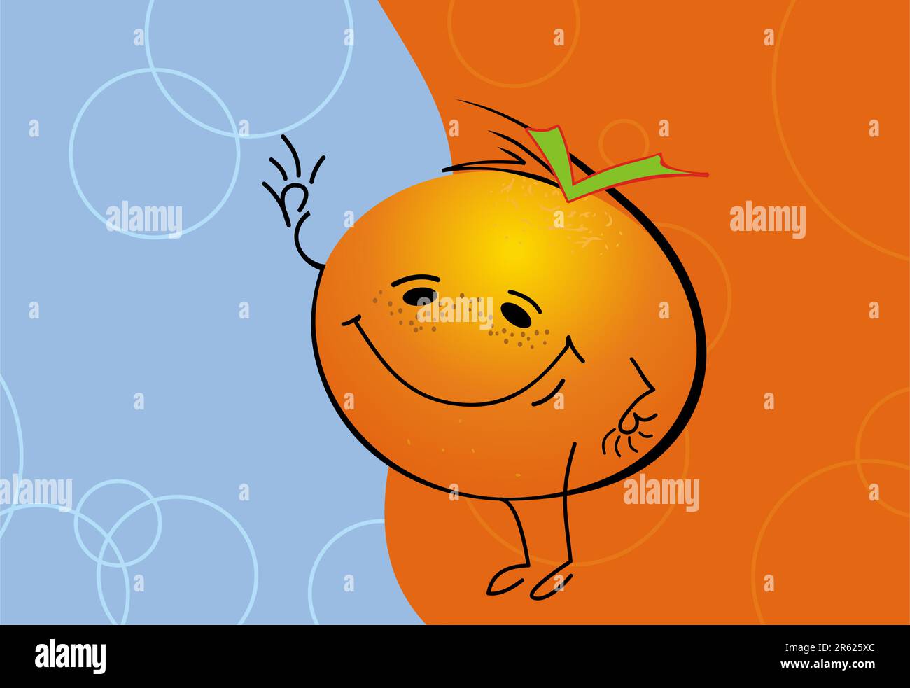 Orange small Stock Vector Images Alamy