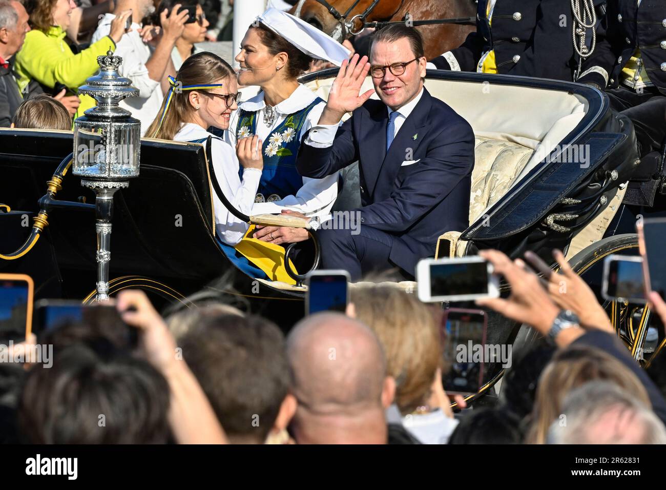 STOCKHOLM 20230606Crown Princess Victoria, Prince Daniel, Princess ...