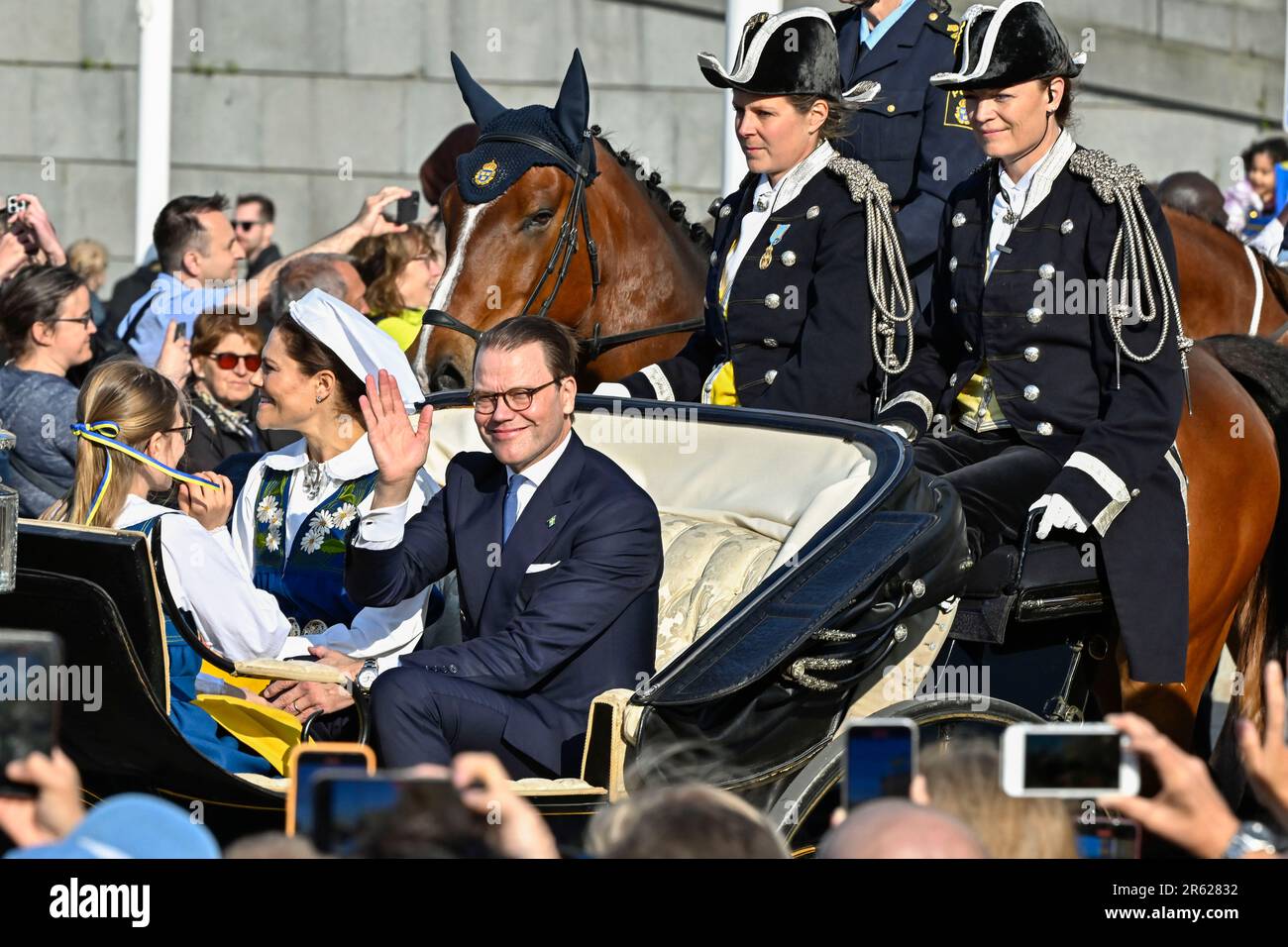 STOCKHOLM 20230606Crown Princess Victoria, Prince Daniel, Princess ...